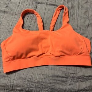 Athleta Vibrant Orange Sports Bra